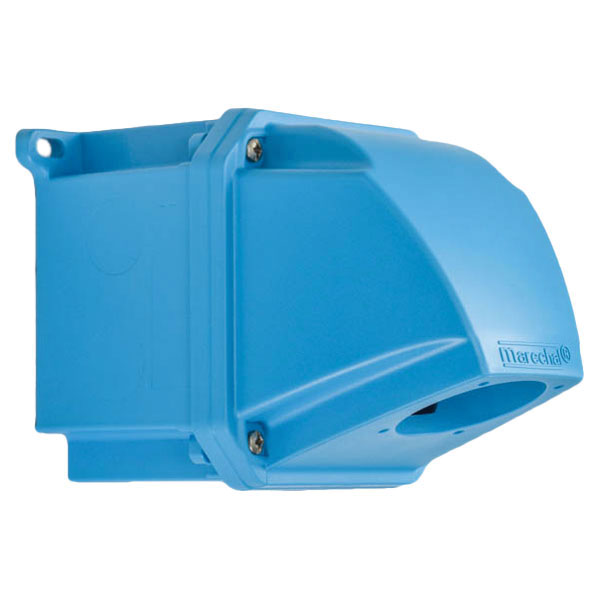 511C7000 - BOX/ANGLE ADAPTER 70 DEGREE POLY BLUE SIZE 1